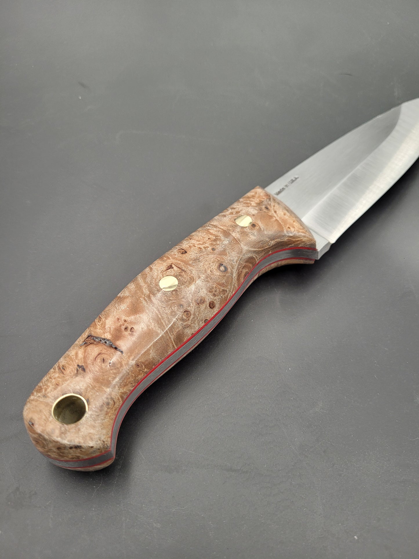 Ready to ship Bushman Knife (Maple scales)