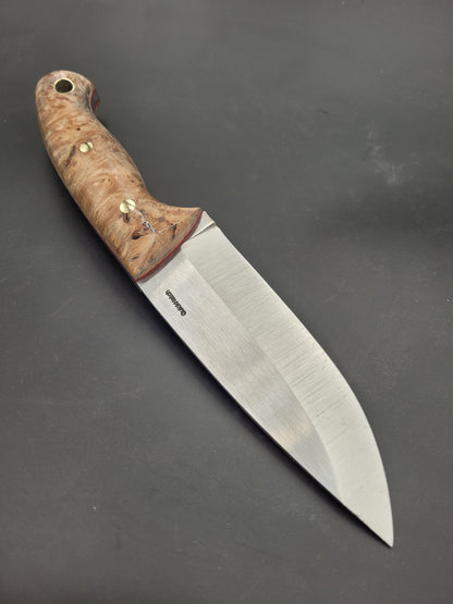 Ready to ship Bushman Knife (Maple scales)